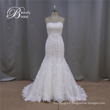 Robe de bustier de mariage en y 2016 Chine nouvelle dentelle